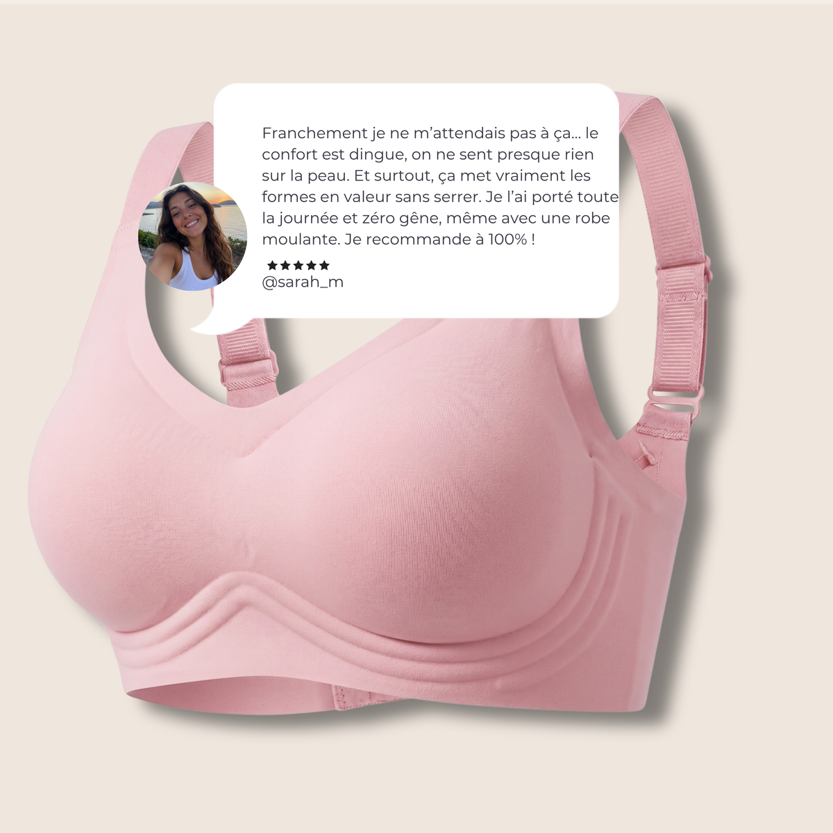 Soutien - Gorge confortable sans armatures